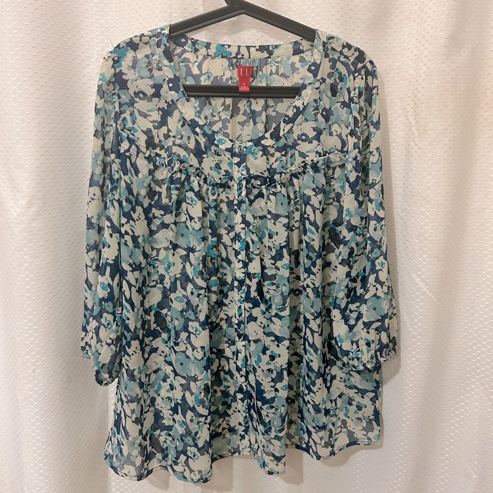 Sheer blouse